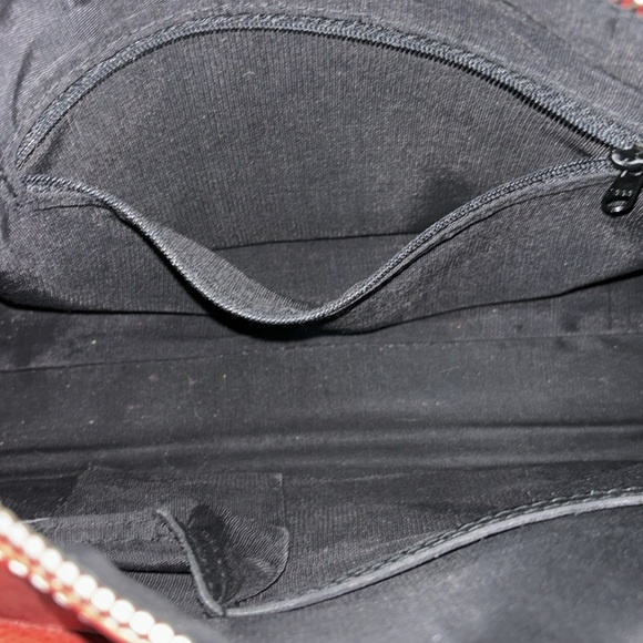 🔥 SALE! MARC JACOBS Red Leather Shoulder Bag Preppy - Picture 9 of 14